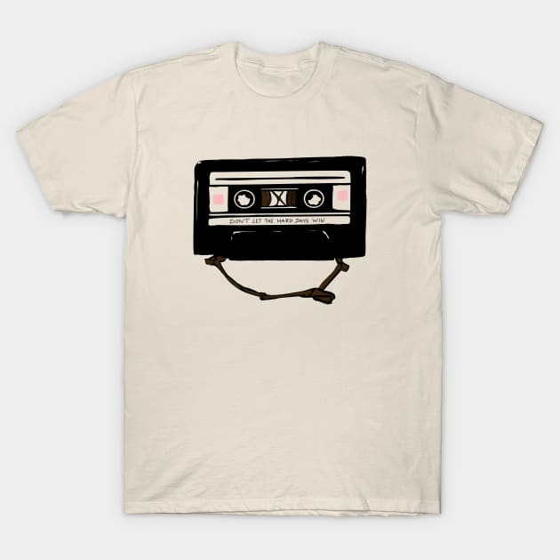 music tape motivation T-Shirt by Roocolonia